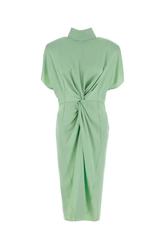 MINT GREEN SATIN DRESS sold by Lord & Taylor