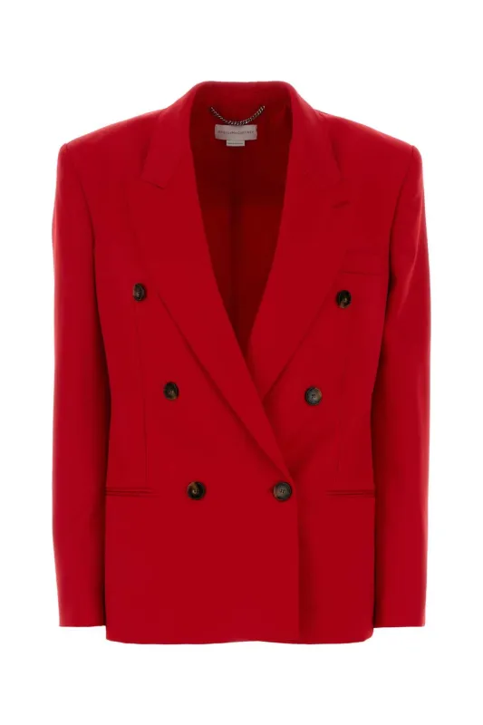 RED WOOL BLAZER sold by Lord & Taylor