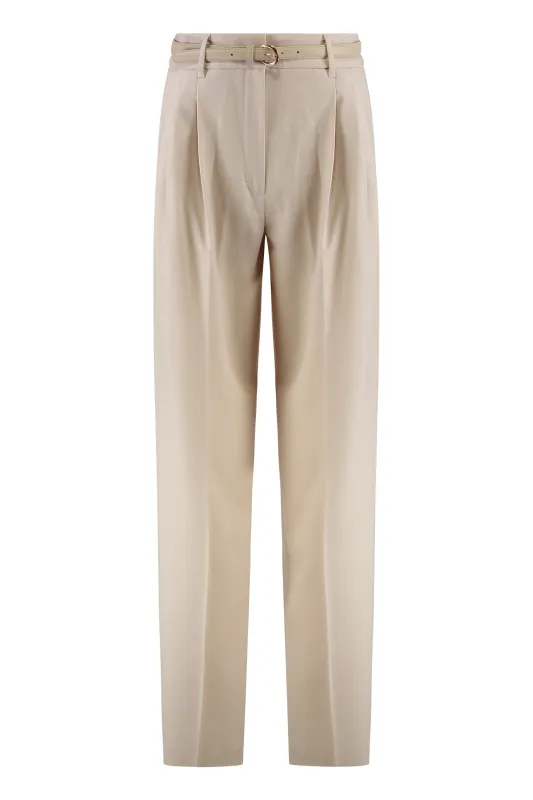 STRETCH WOOL PANTS sold by Lord & Taylor
