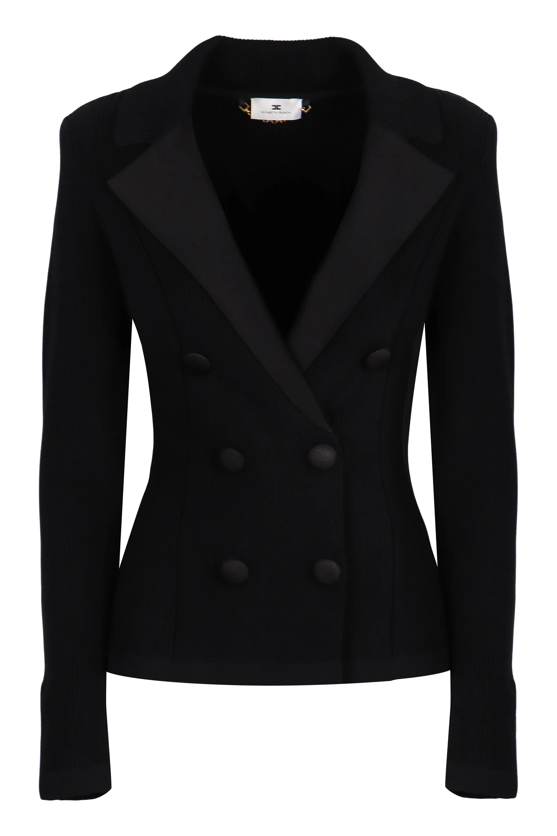 DOUBLE-BREASTED BLAZER IN COTTON sold by Lord & Taylor