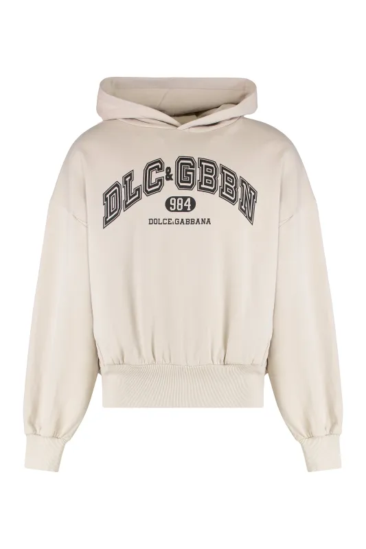 HOODED SWEATSHIRT IN JERSEY WITH PRINT sold by Lord & Taylor