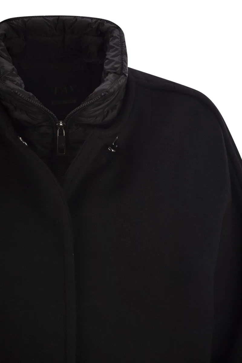 3-IN-1 DOUBLE-SIDED WOOL AND CASHMERE CAPE sold by Lord & Taylor product image thumbnail 4