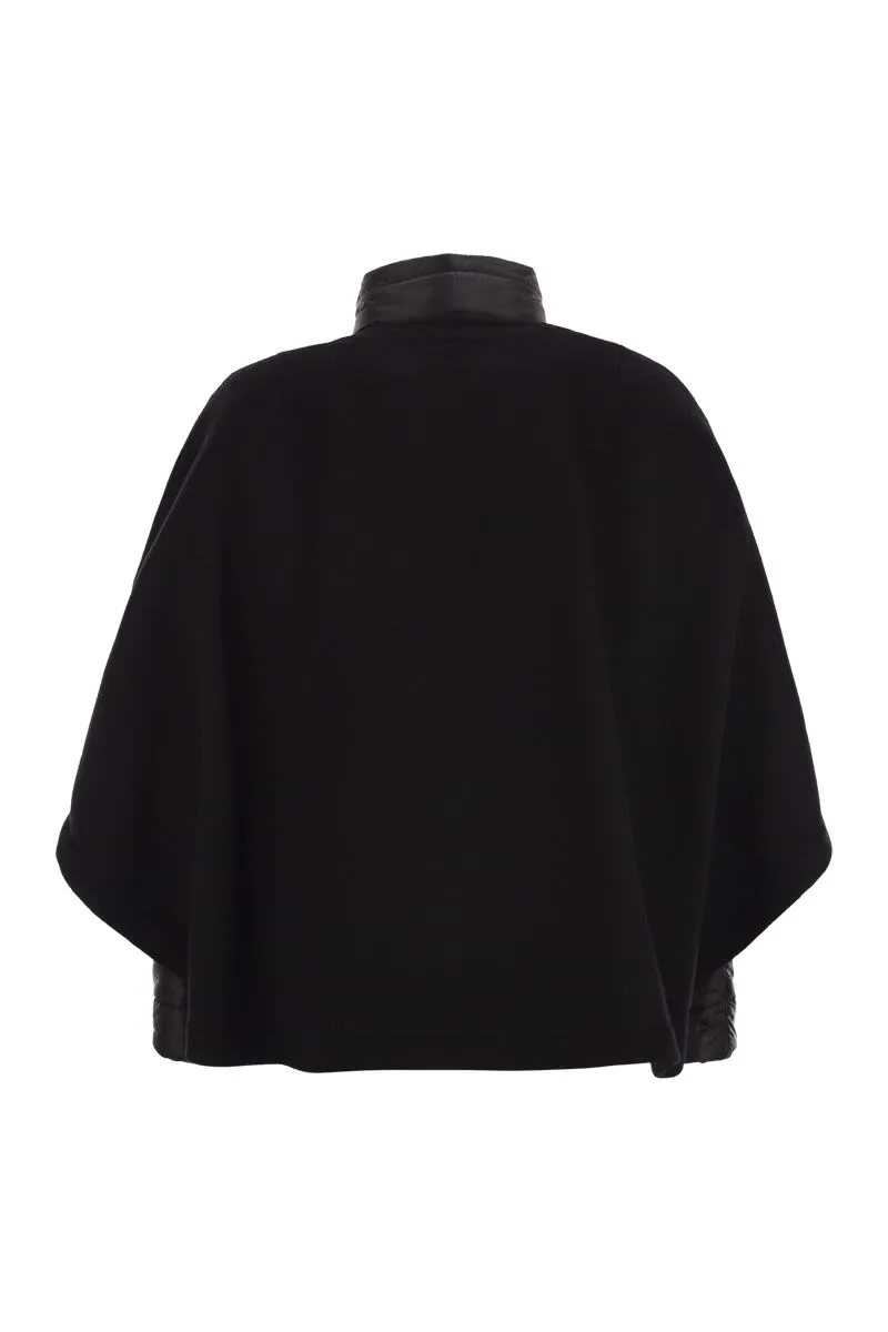 3-IN-1 DOUBLE-SIDED WOOL AND CASHMERE CAPE sold by Lord & Taylor product image thumbnail 2