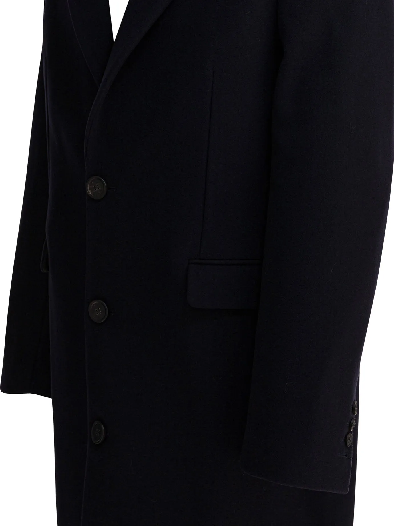SINGLE-BREASTED WOOL COAT sold by Lord & Taylor product image thumbnail 4