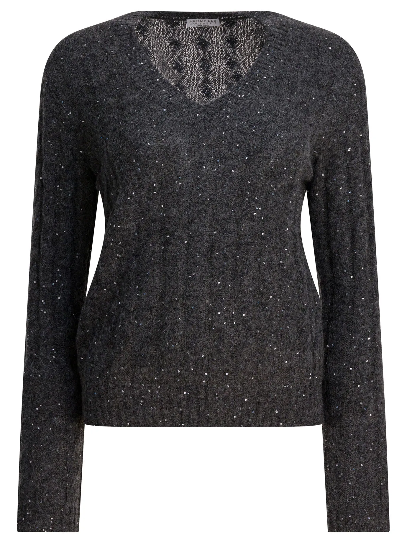 "DAZZLING CABLE" SWEATER sold by Lord & Taylor