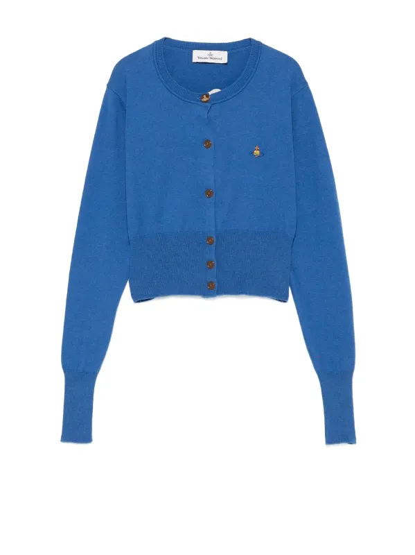 BLUE COTTON WOOL SWEATER sold by Lord & Taylor