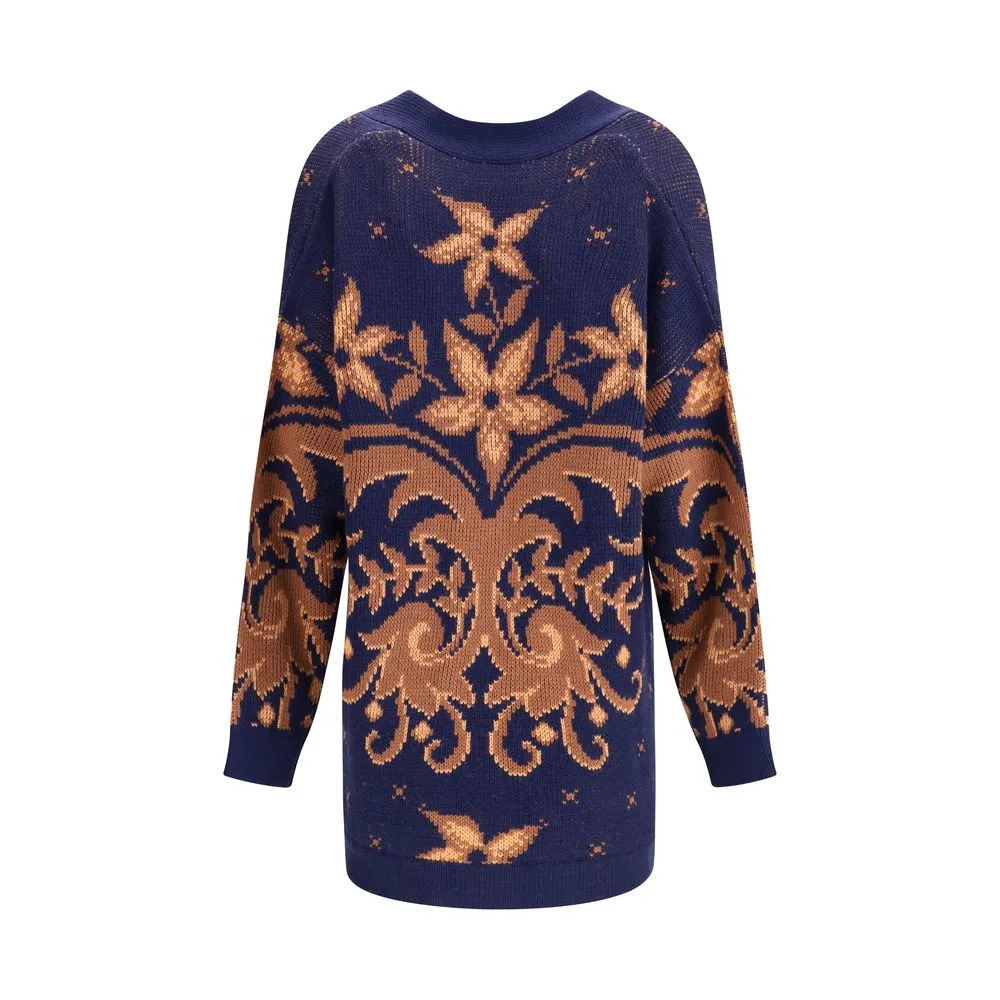 Wool jacquard Cardigan sold by Lord & Taylor product image thumbnail 2