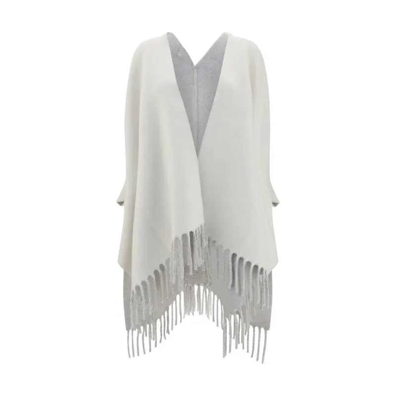 Cashmere and wool Poncho made by Brunello Cucinelli