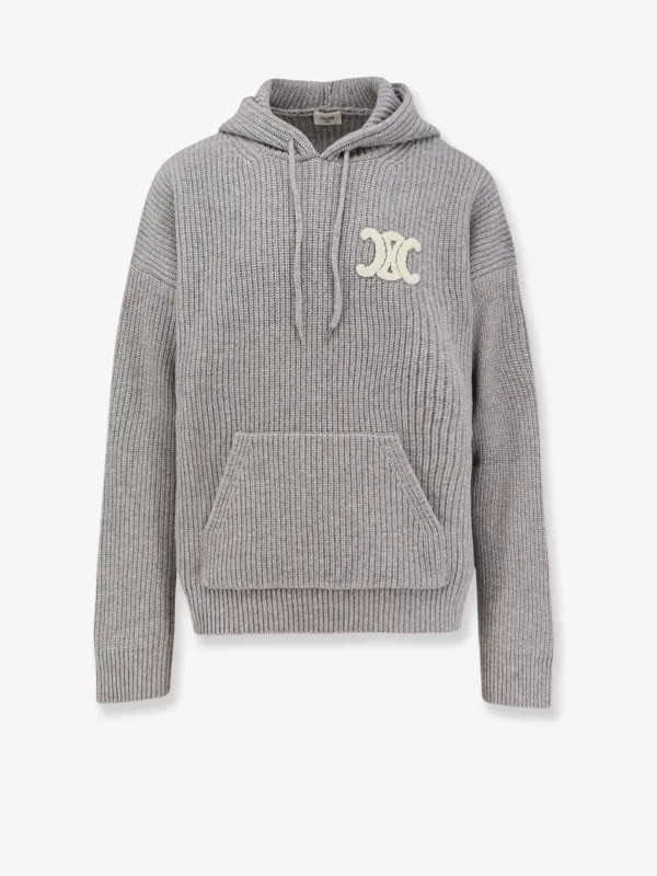 Wool Sweater with Triomphe Patch sold by Lord & Taylor