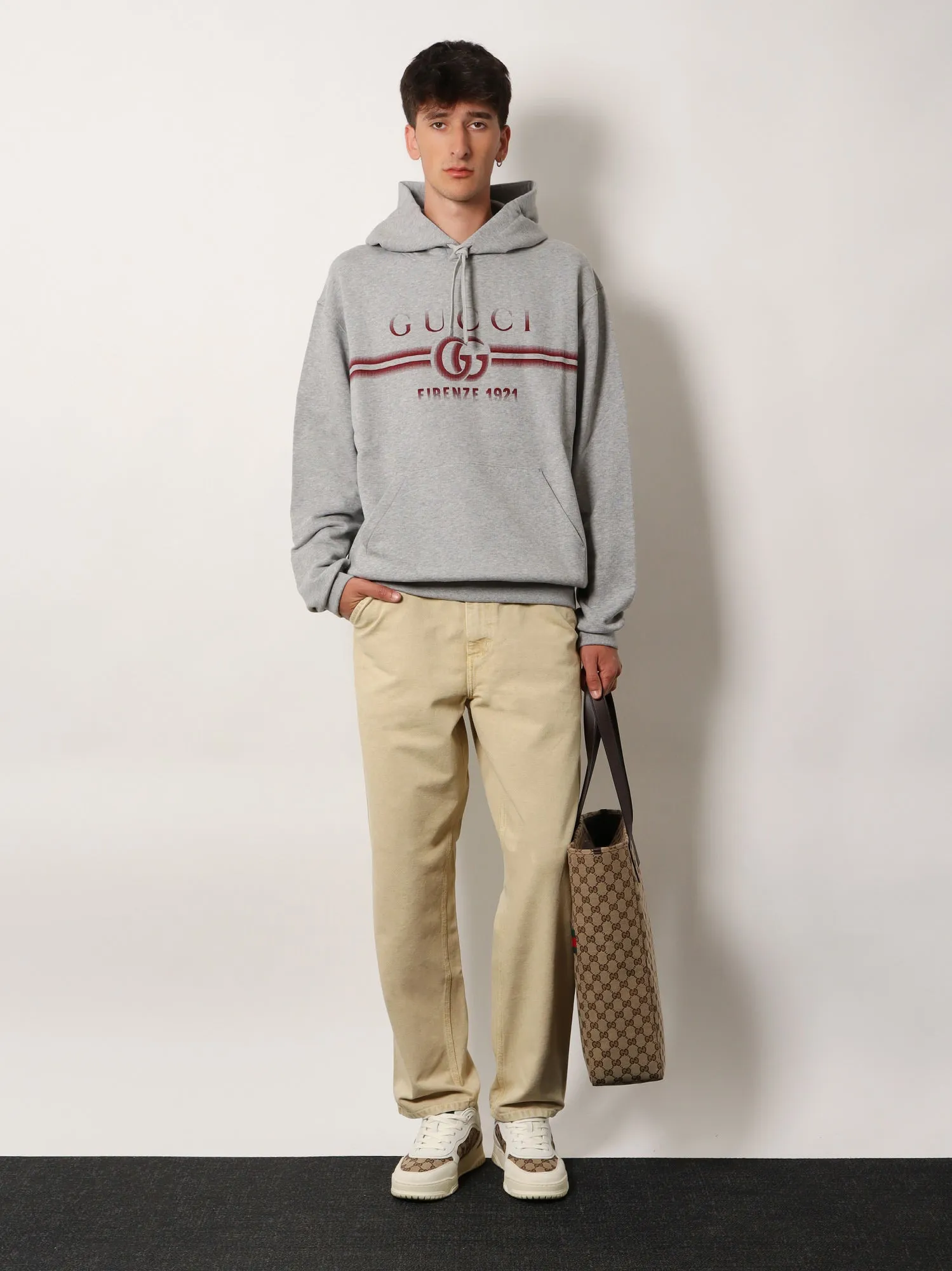 Gucci Cotton Jersey Hooded Sweatshirt sold by Lord & Taylor product image thumbnail 2