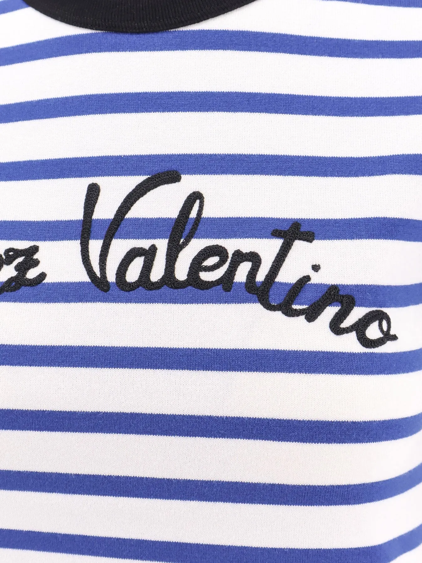 Striped Cotton T-Shirt with Embroidered Logo sold by Lord & Taylor product image thumbnail 3