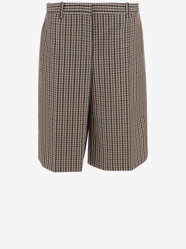 Wool Plaid Shorts sold by Lord & Taylor