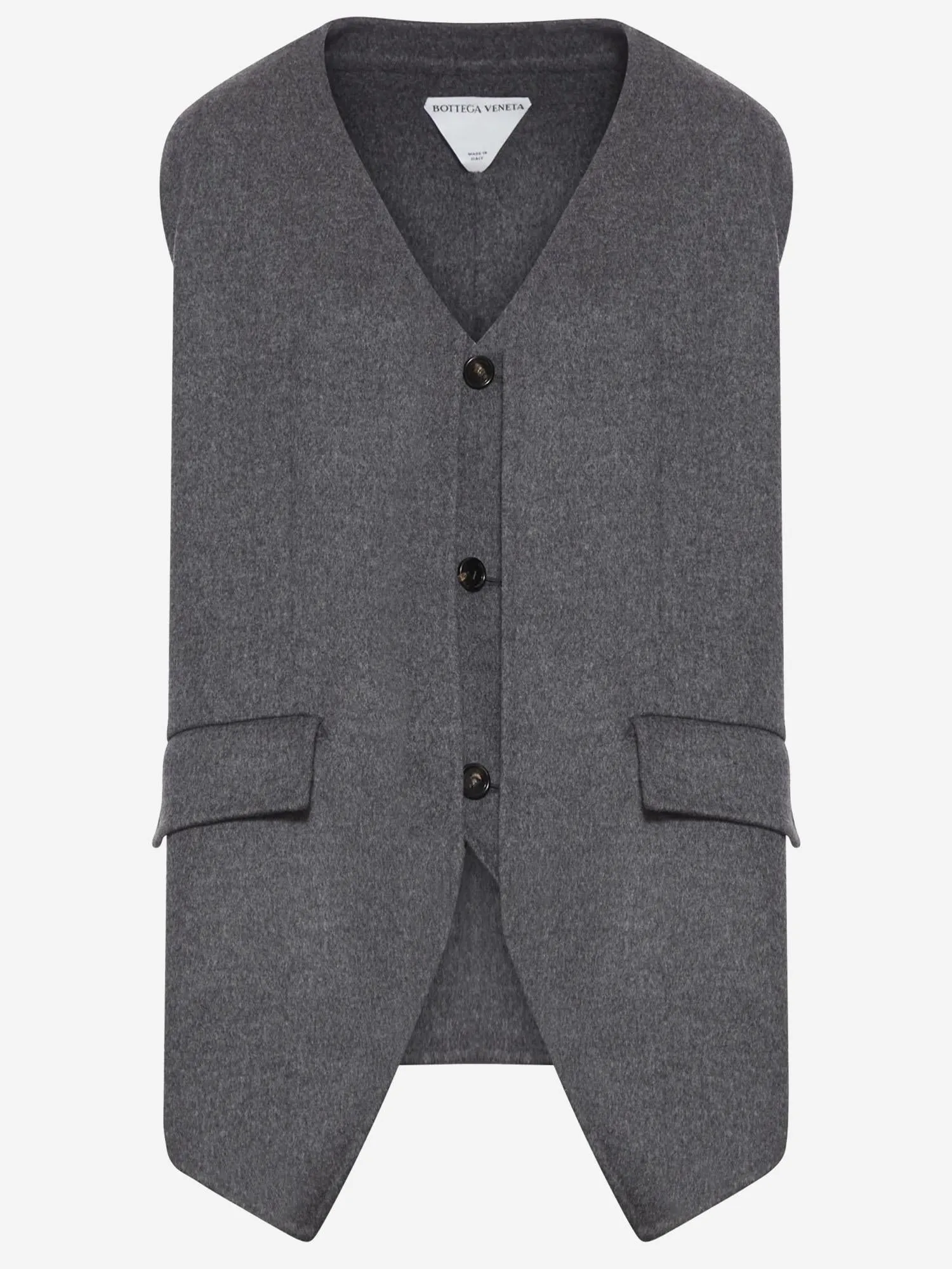 Multi-Layered Wool Vest in Grey sold by Lord & Taylor