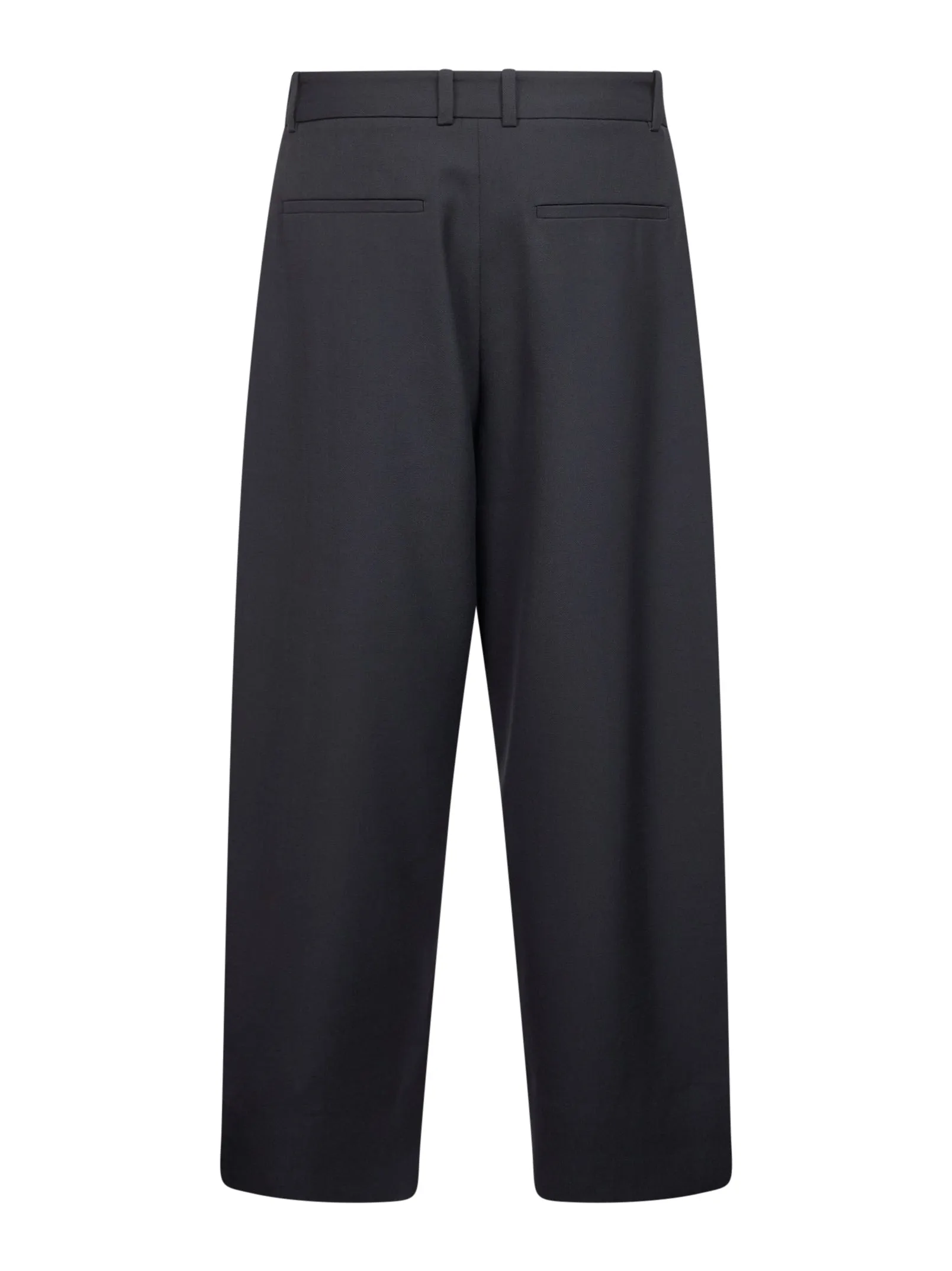 Grey Technical Wool Double-Pleat Trousers sold by Lord & Taylor product image thumbnail 2