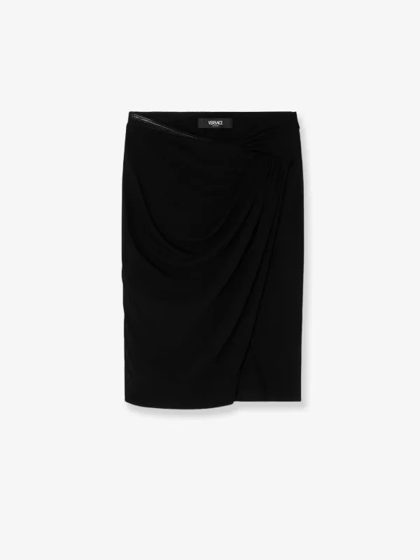 Stretch Viscose Midi Skirt sold by Lord & Taylor