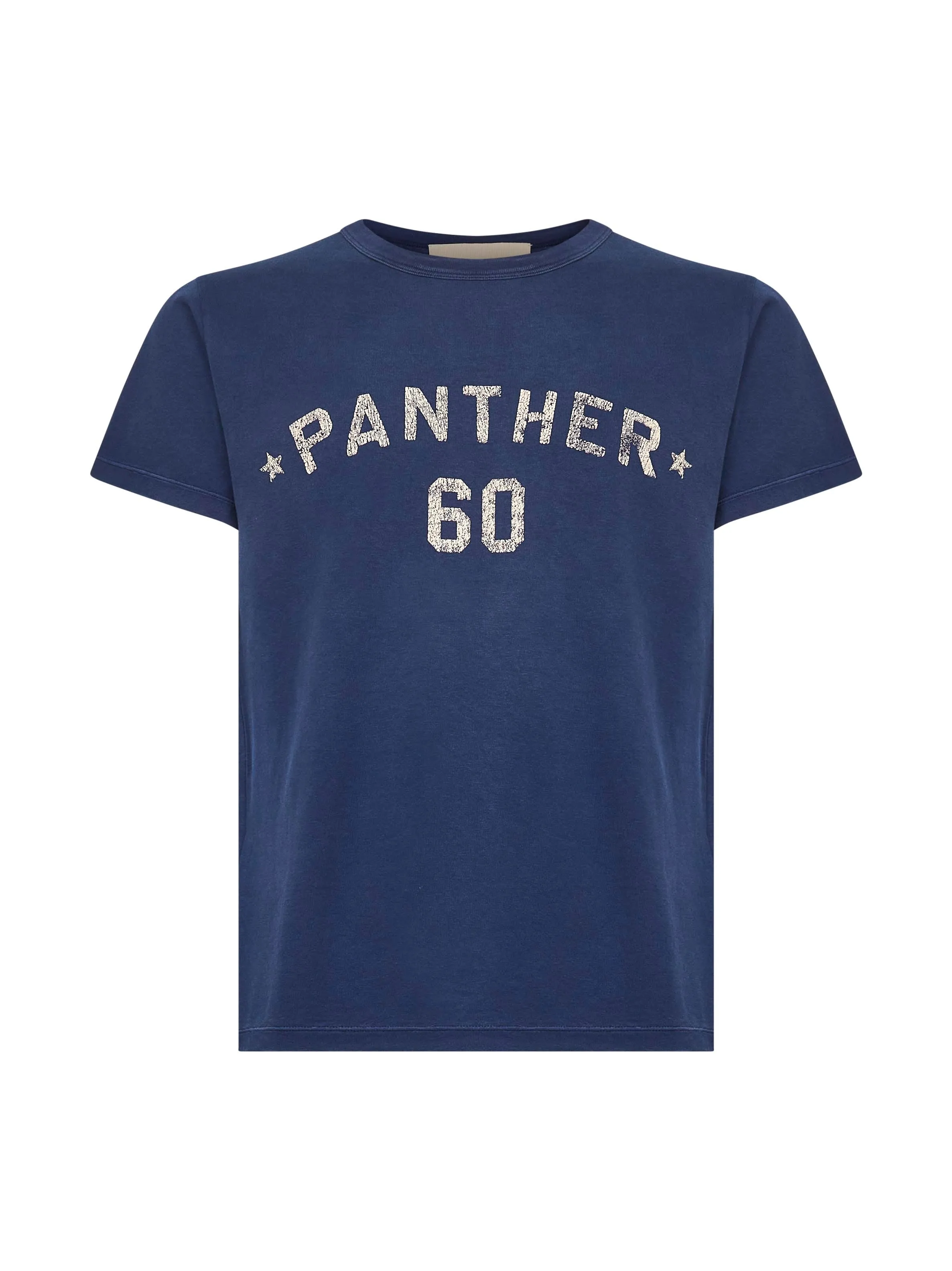 Blue Cotton T-Shirt with Panther Print sold by Lord & Taylor
