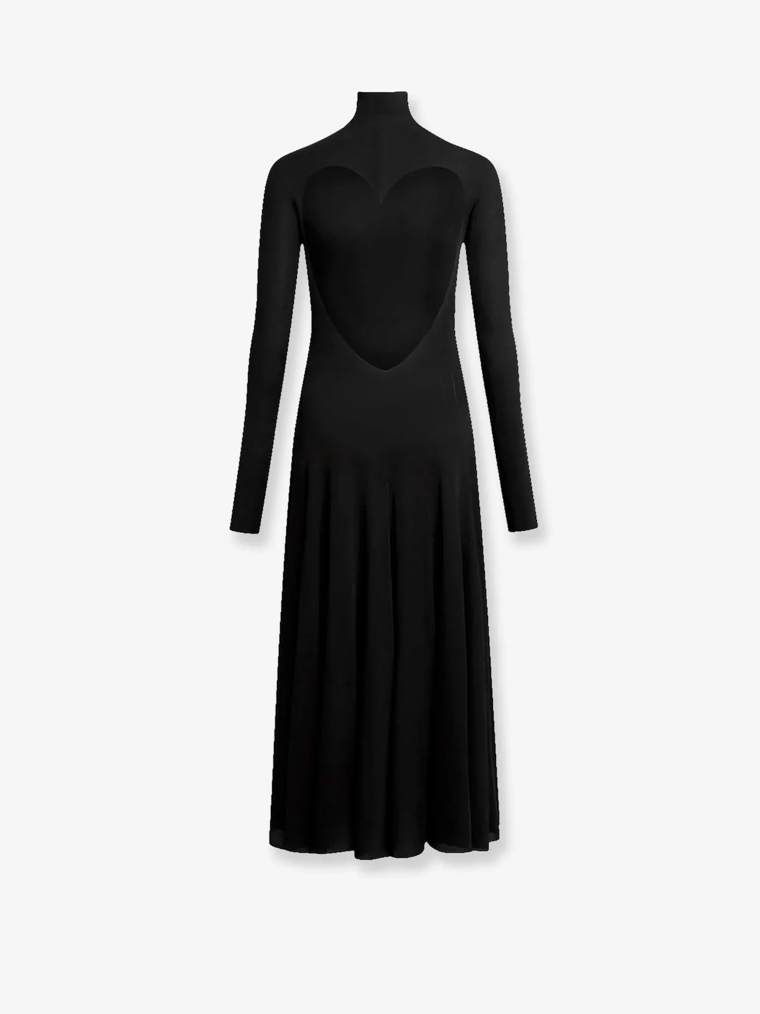Long Viscose Dress with Heart Cutout sold by Lord & Taylor product image thumbnail 2