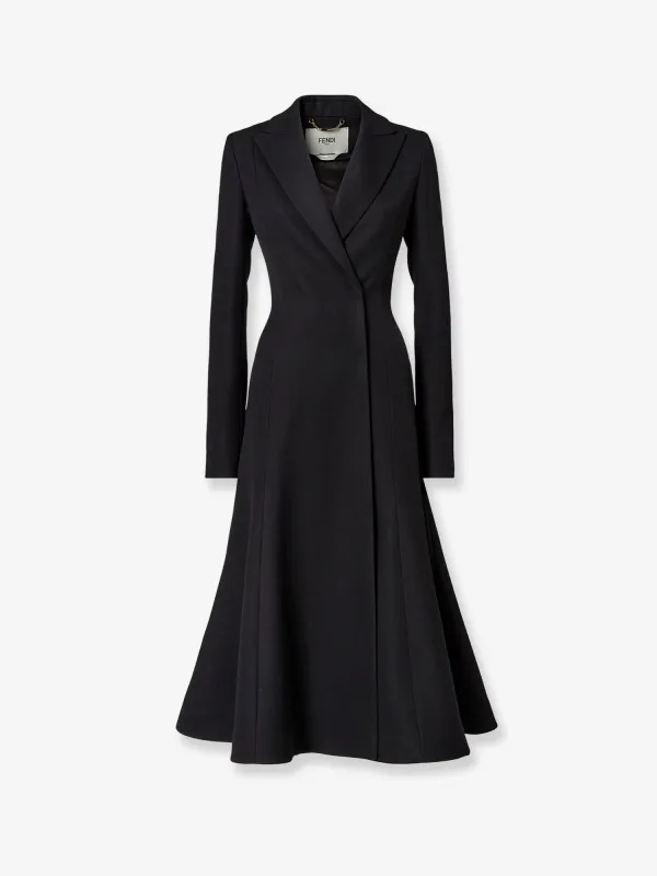 Grain de Poudre Peplum Overcoat sold by Lord & Taylor