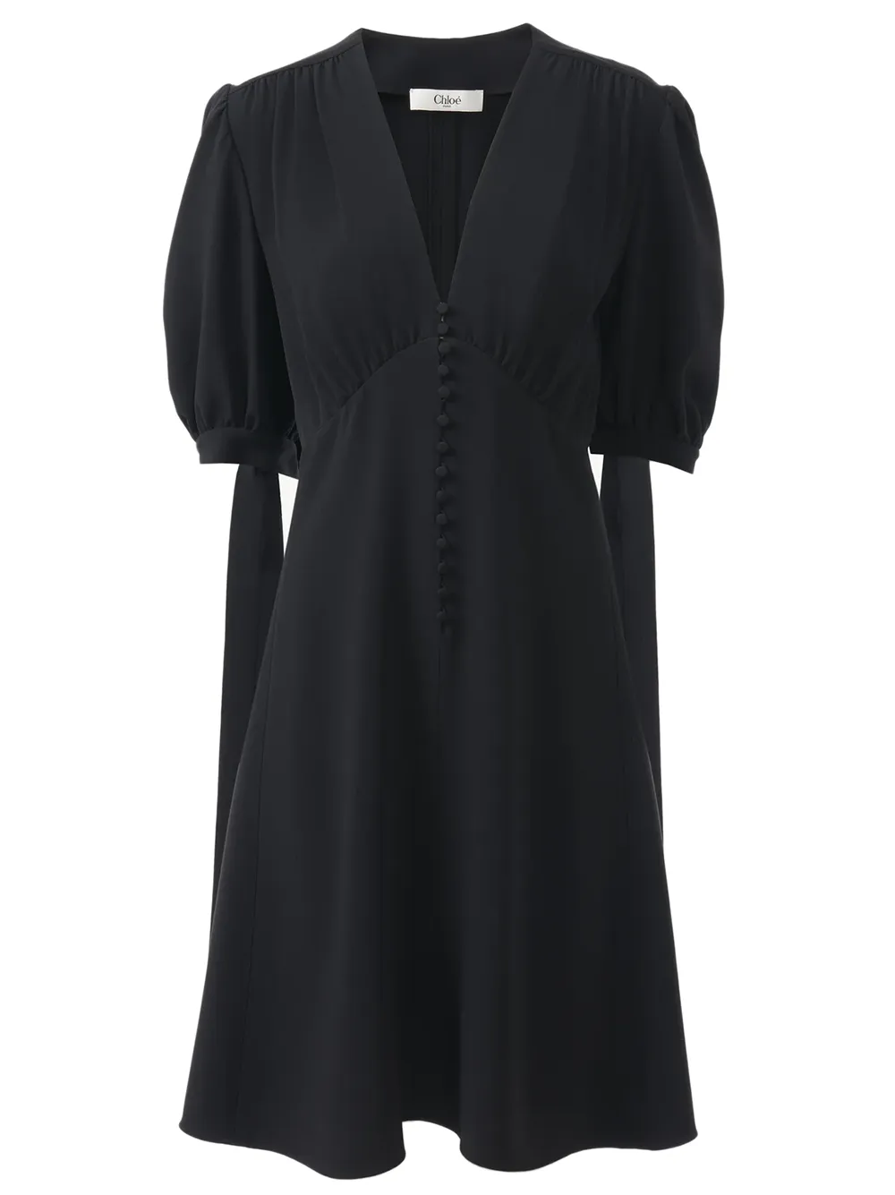 A-LINE DRESS IN CRÊPE sold by Lord & Taylor