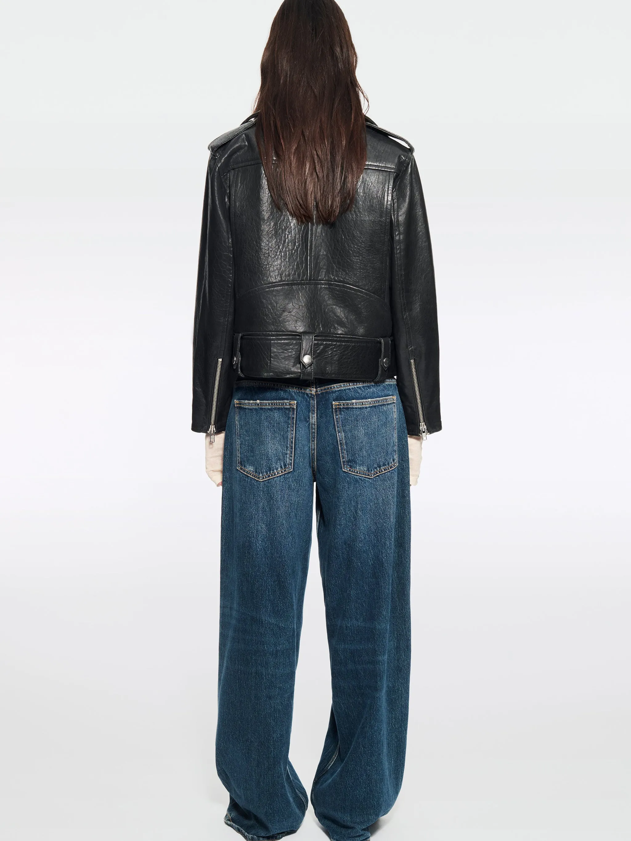 ICON BIKER JACKET sold by Lord & Taylor product image thumbnail 4