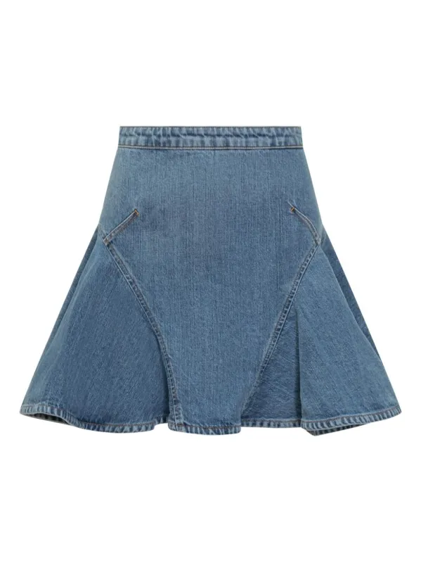 MINI SKIRT IN FADED DENIM made by Givenchy