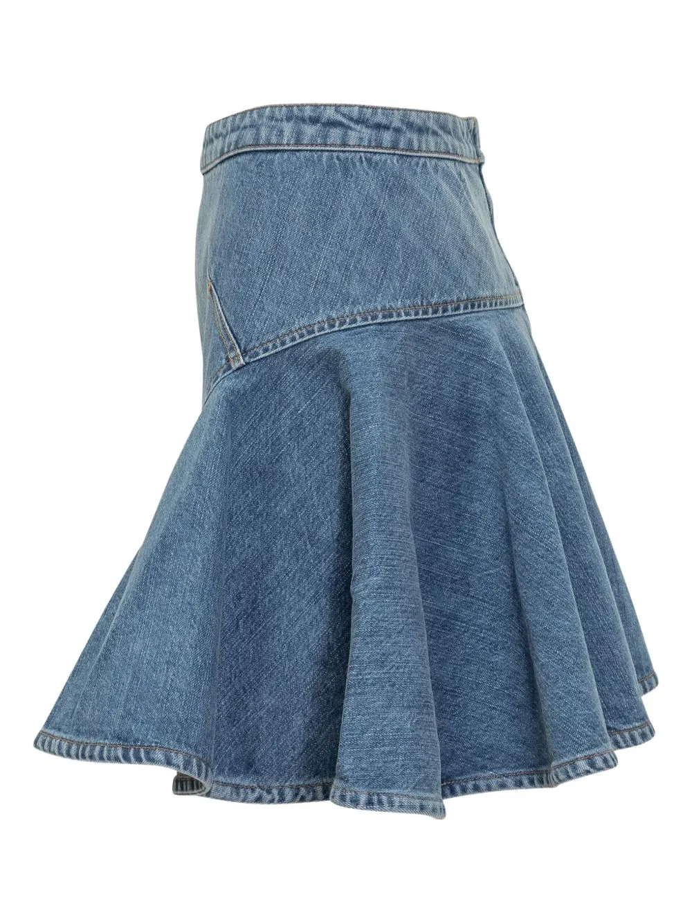 MINI SKIRT IN FADED DENIM sold by Lord & Taylor product image thumbnail 3