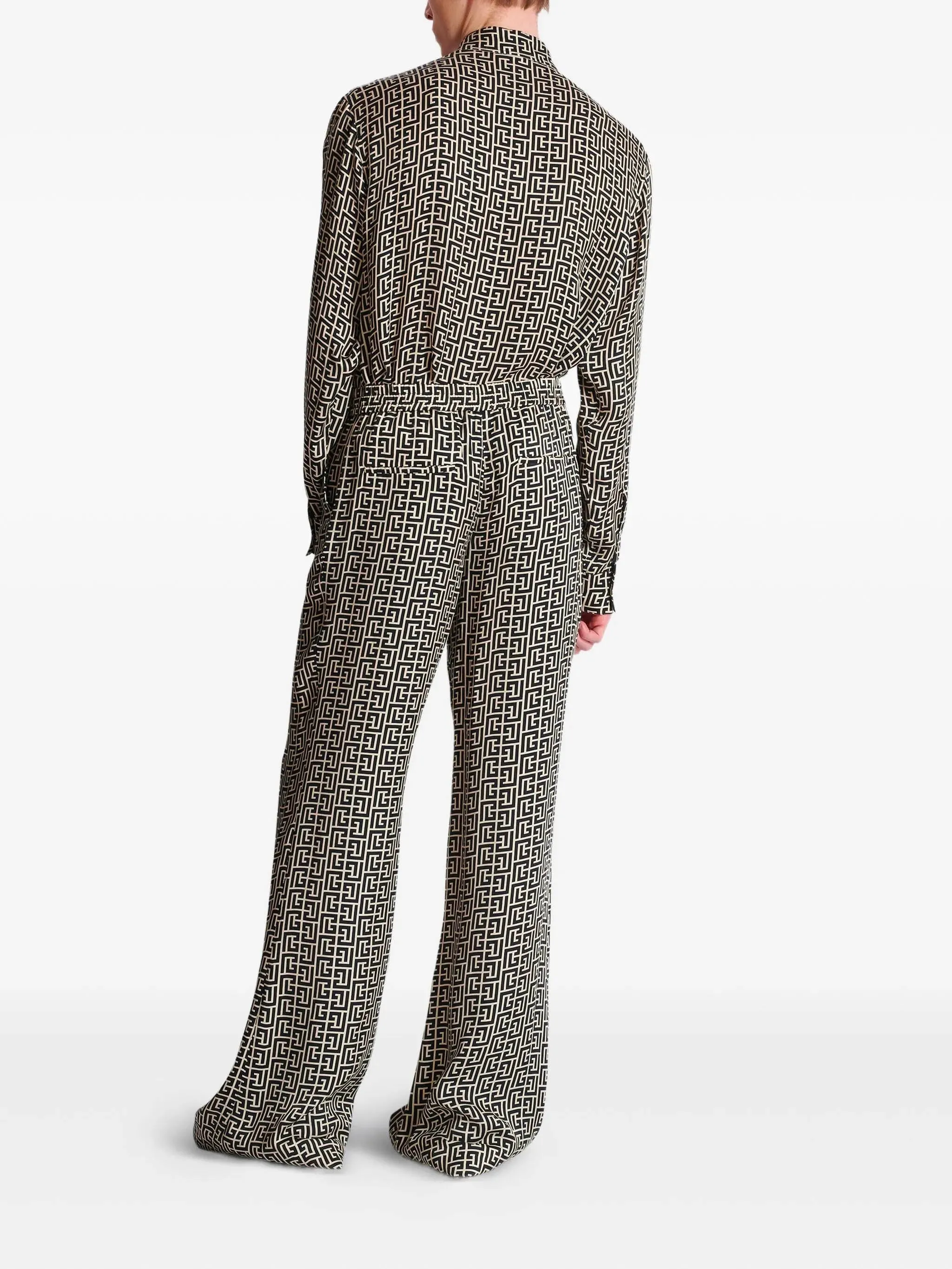 MONOGRAMMED FLOWING TROUSERS sold by Lord & Taylor product image thumbnail 3
