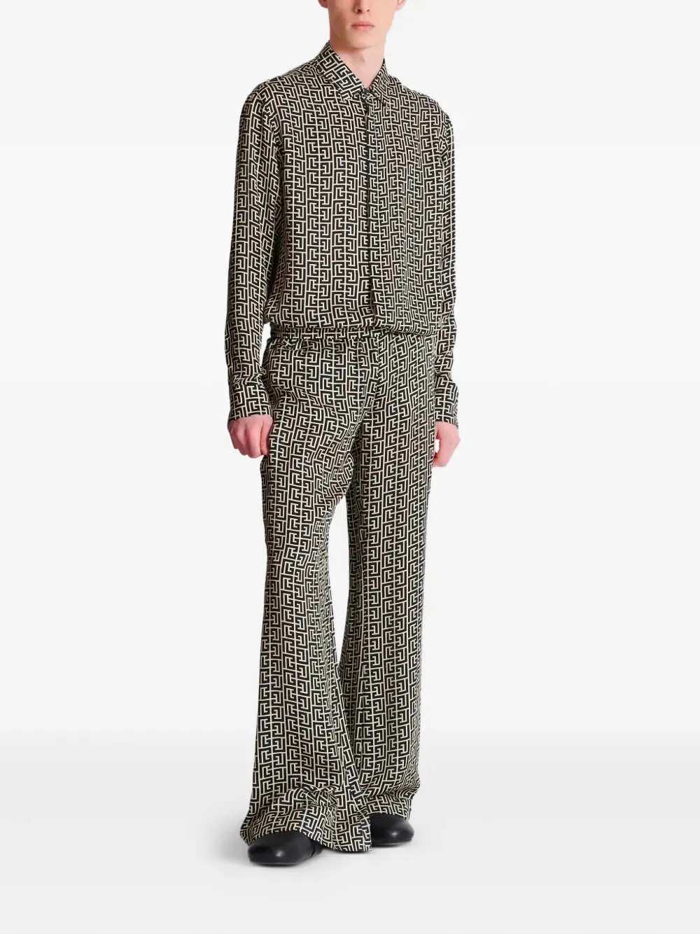 MONOGRAMMED FLOWING TROUSERS sold by Lord & Taylor product image thumbnail 2