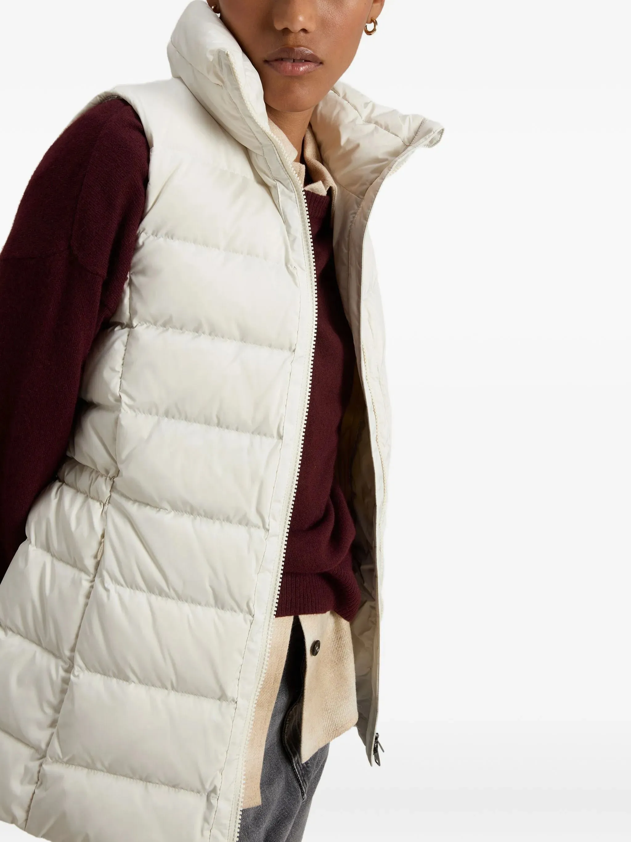 SHIRLEY QUILTED MICROFIBER VEST sold by Lord & Taylor product image thumbnail 4