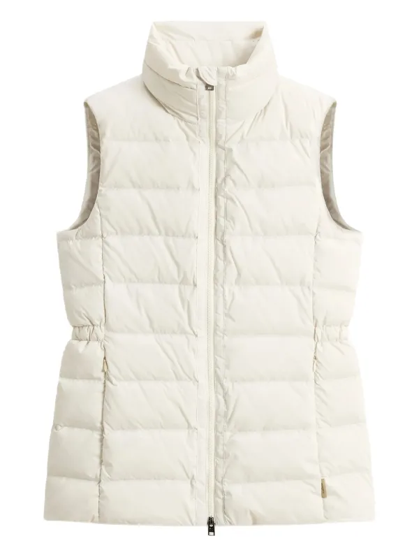 SHIRLEY QUILTED MICROFIBER VEST sold by Lord & Taylor