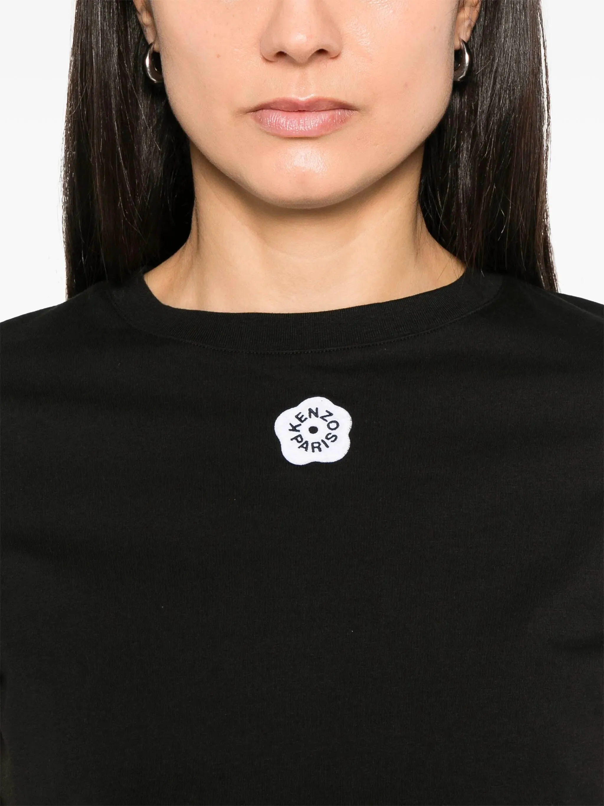 'BOKE FLOWER 2.0' EMBROIDERED T-SHIRT sold by Lord & Taylor product image thumbnail 5