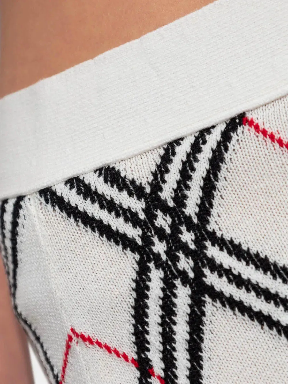 KNITTED SKIRT WITH CHECK sold by Lord & Taylor product image thumbnail 5