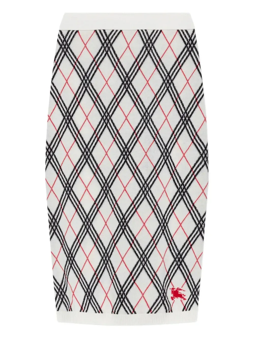 KNITTED SKIRT WITH CHECK sold by Lord & Taylor