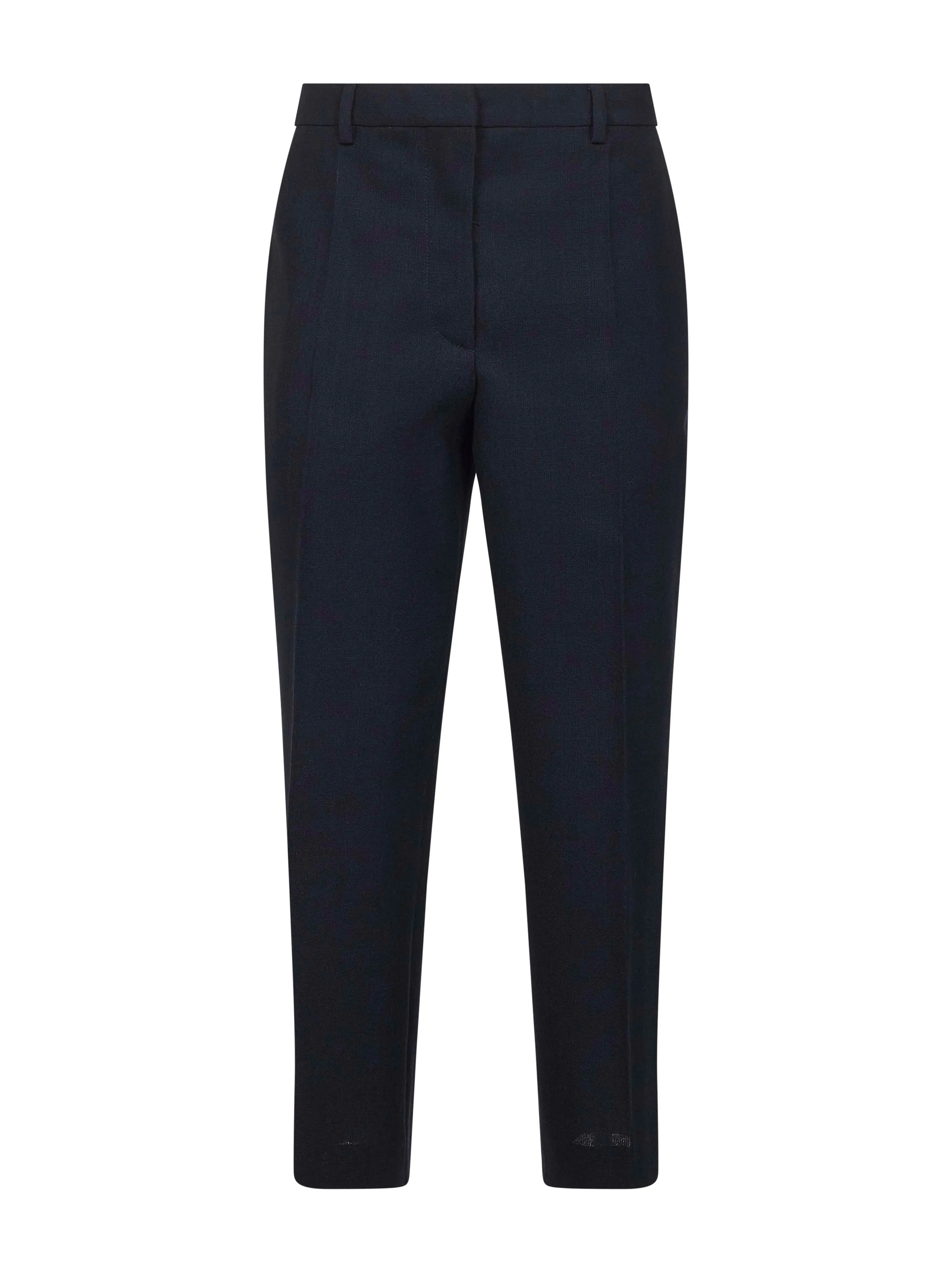 Blue Virgin Wool Rush Stitch Trousers sold by Lord & Taylor