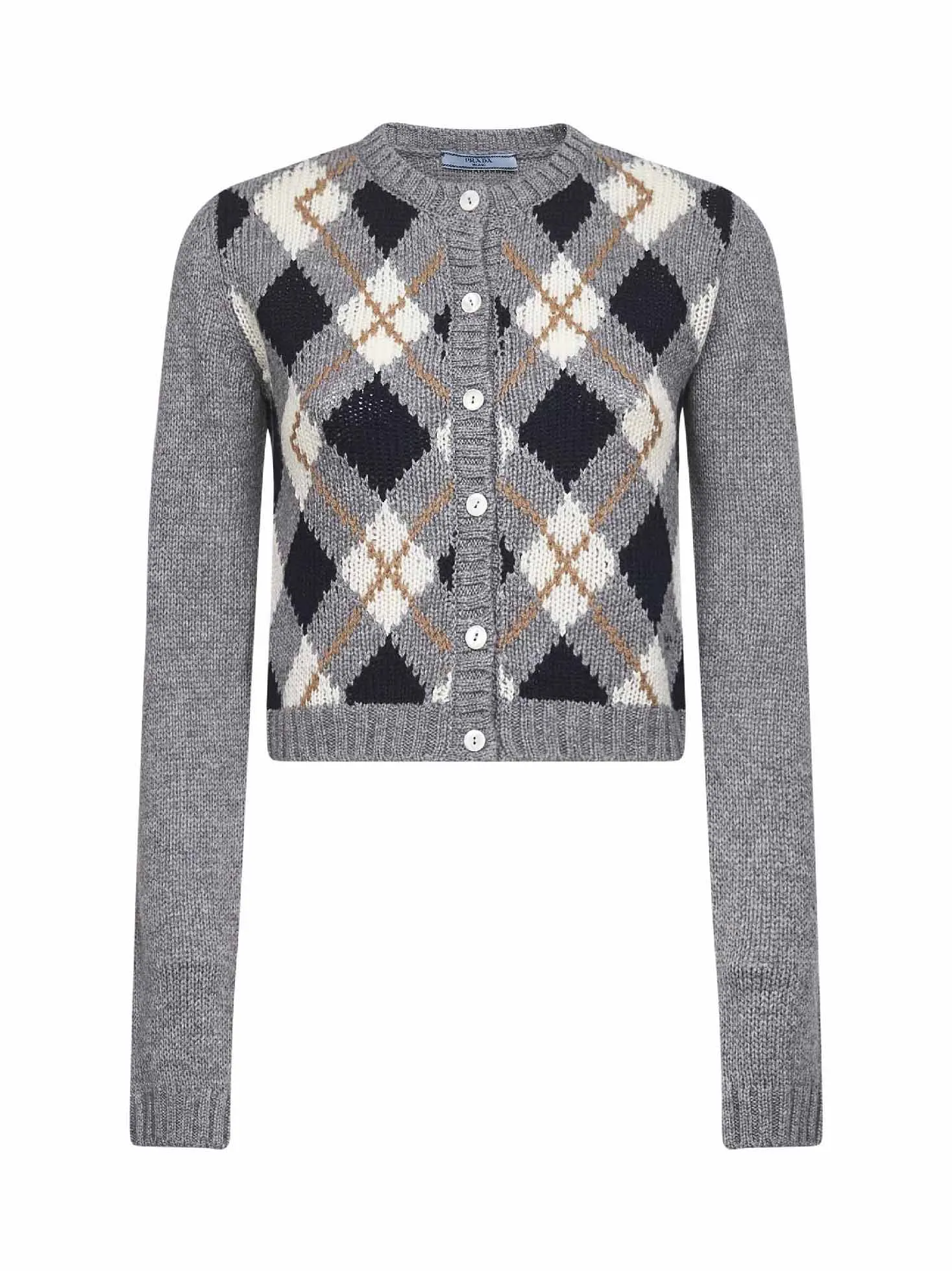 Wool Cardigan with Argyle Pattern sold by Lord & Taylor