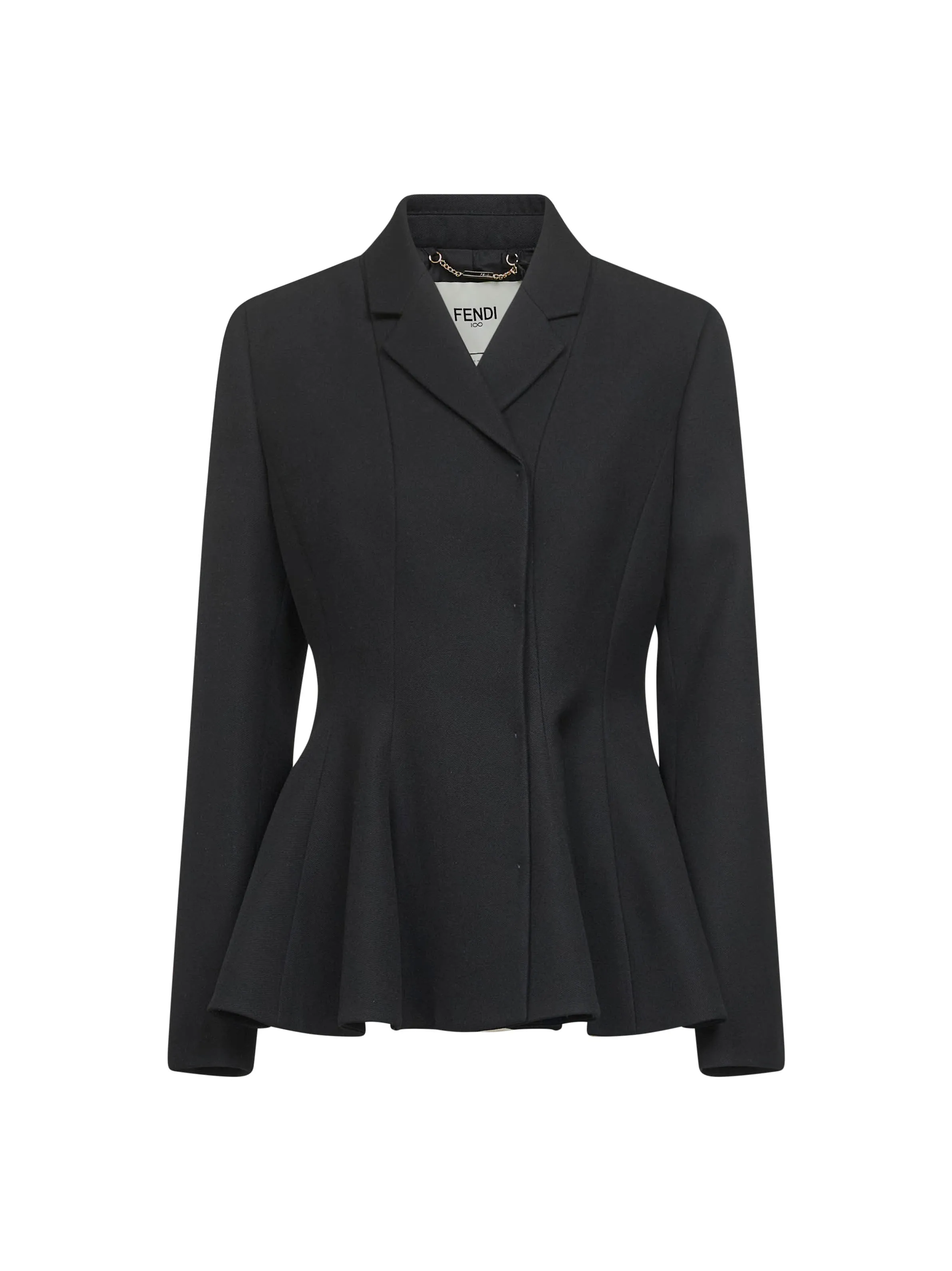 Grain de Poudre Double-Breasted Wool Jacket sold by Lord & Taylor