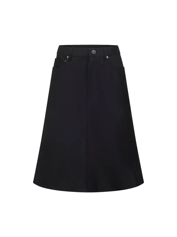 Balenciaga Midi Godet Skirt sold by Lord & Taylor