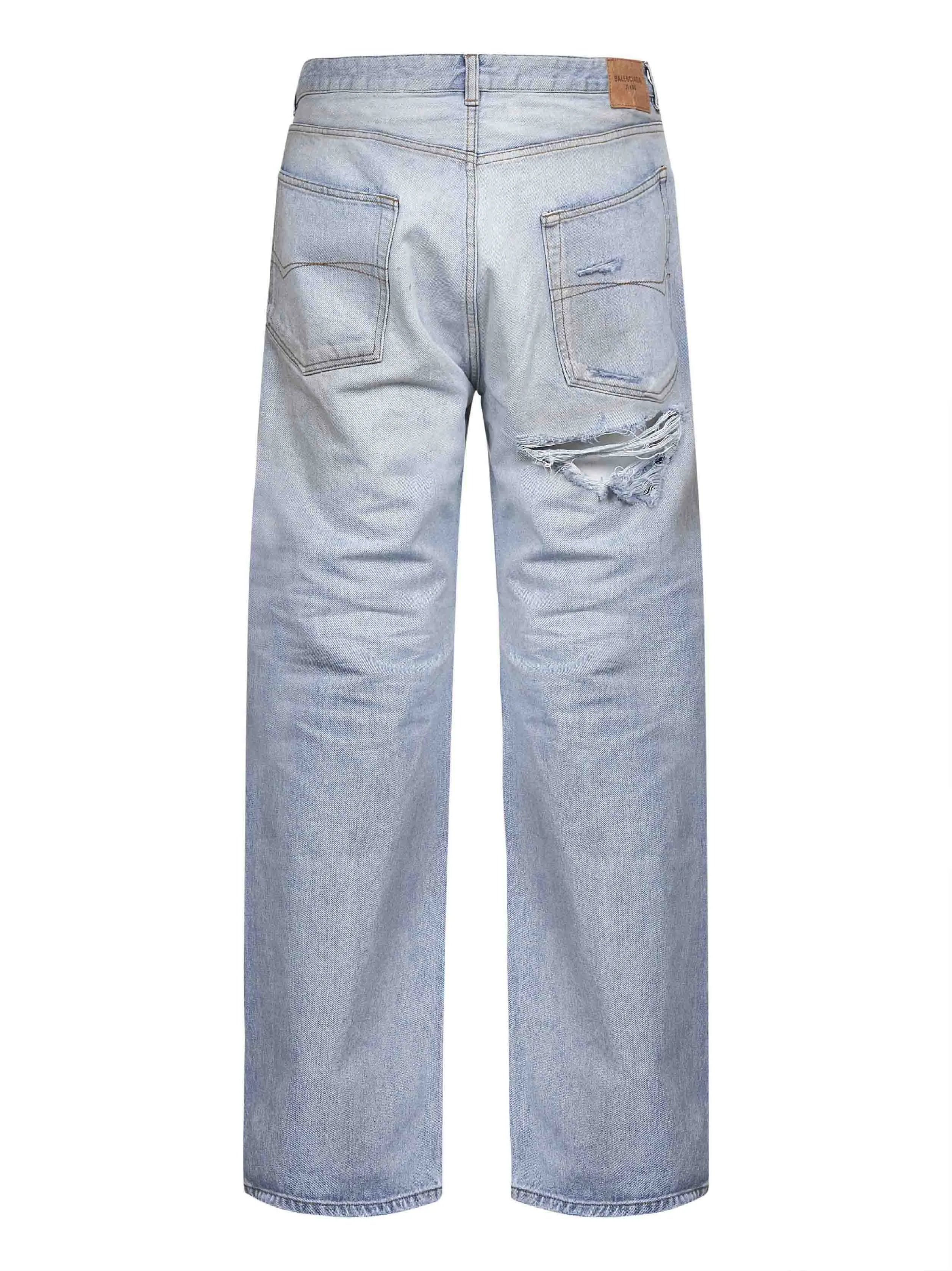 Balenciaga BB Relaxed Fit Jeans sold by Lord & Taylor product image thumbnail 2