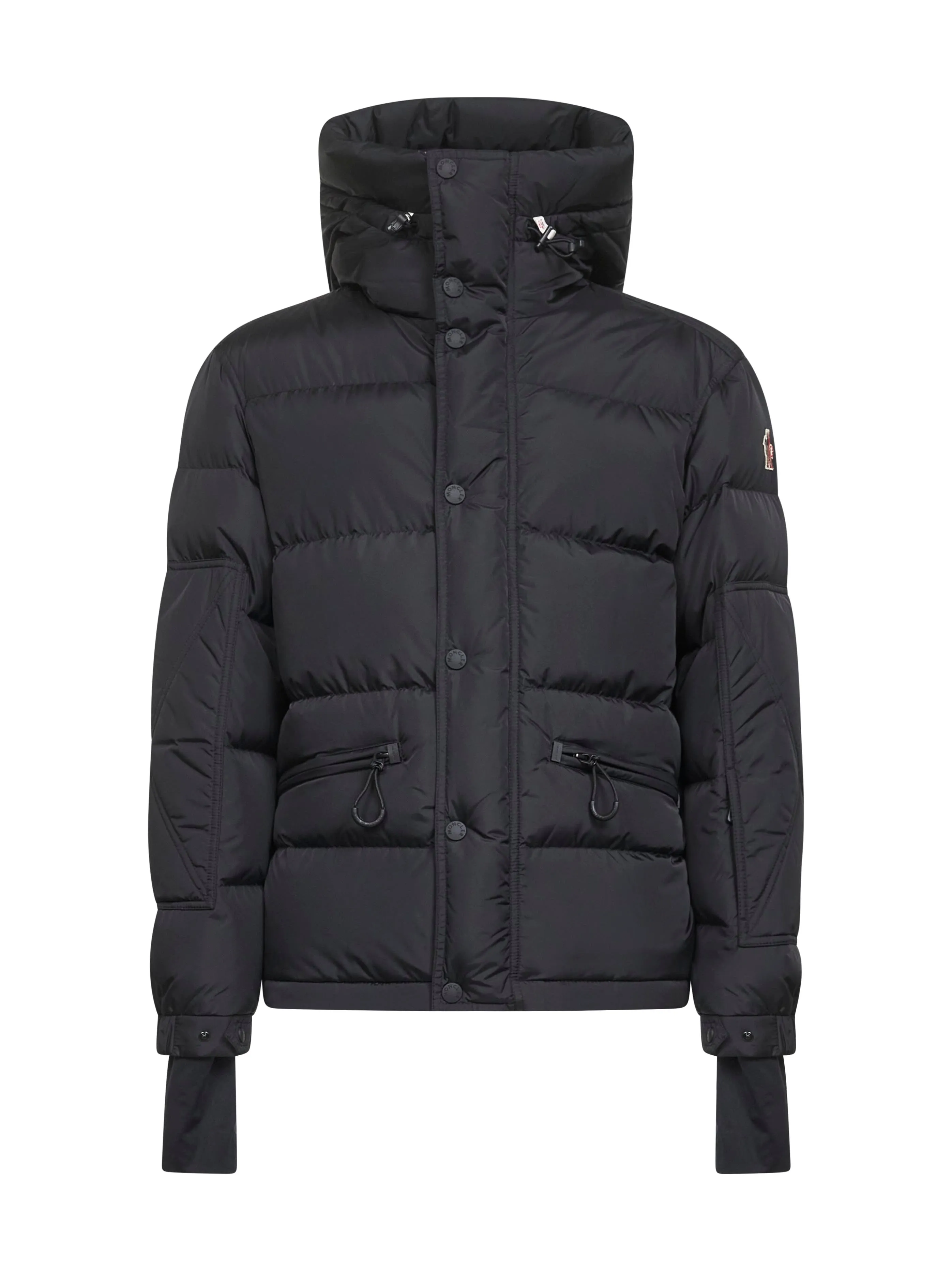 Short Hooded Down Jacket in Black sold by Lord & Taylor