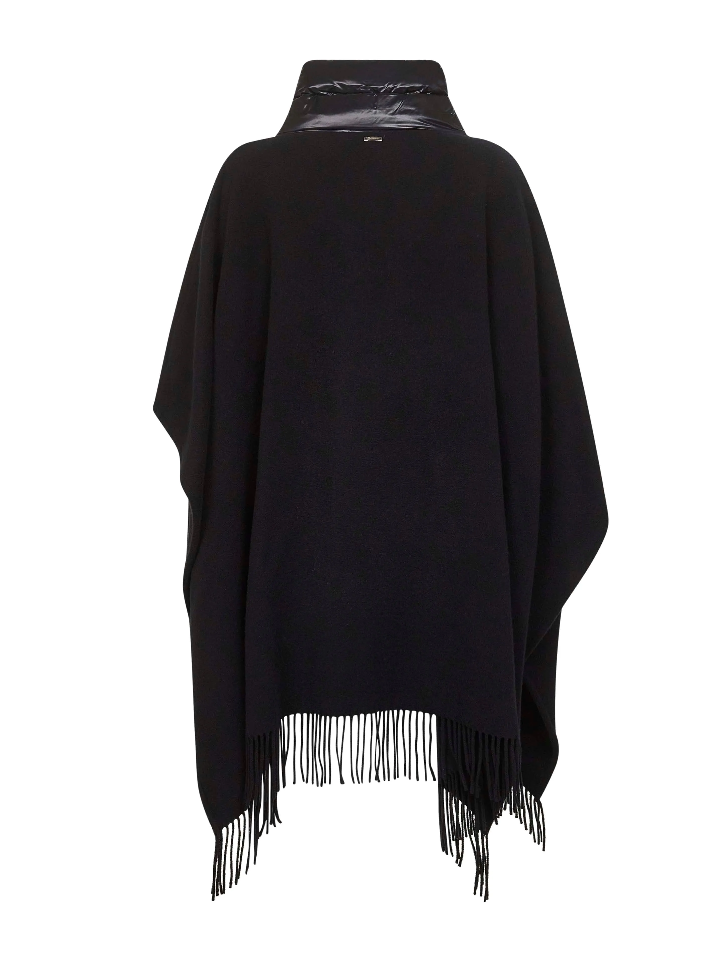 Black Ultralight Nylon Resort Poncho sold by Lord & Taylor product image thumbnail 2