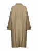 Beige Cotton Blend Twill Holin Trench Coat sold by Lord & Taylor