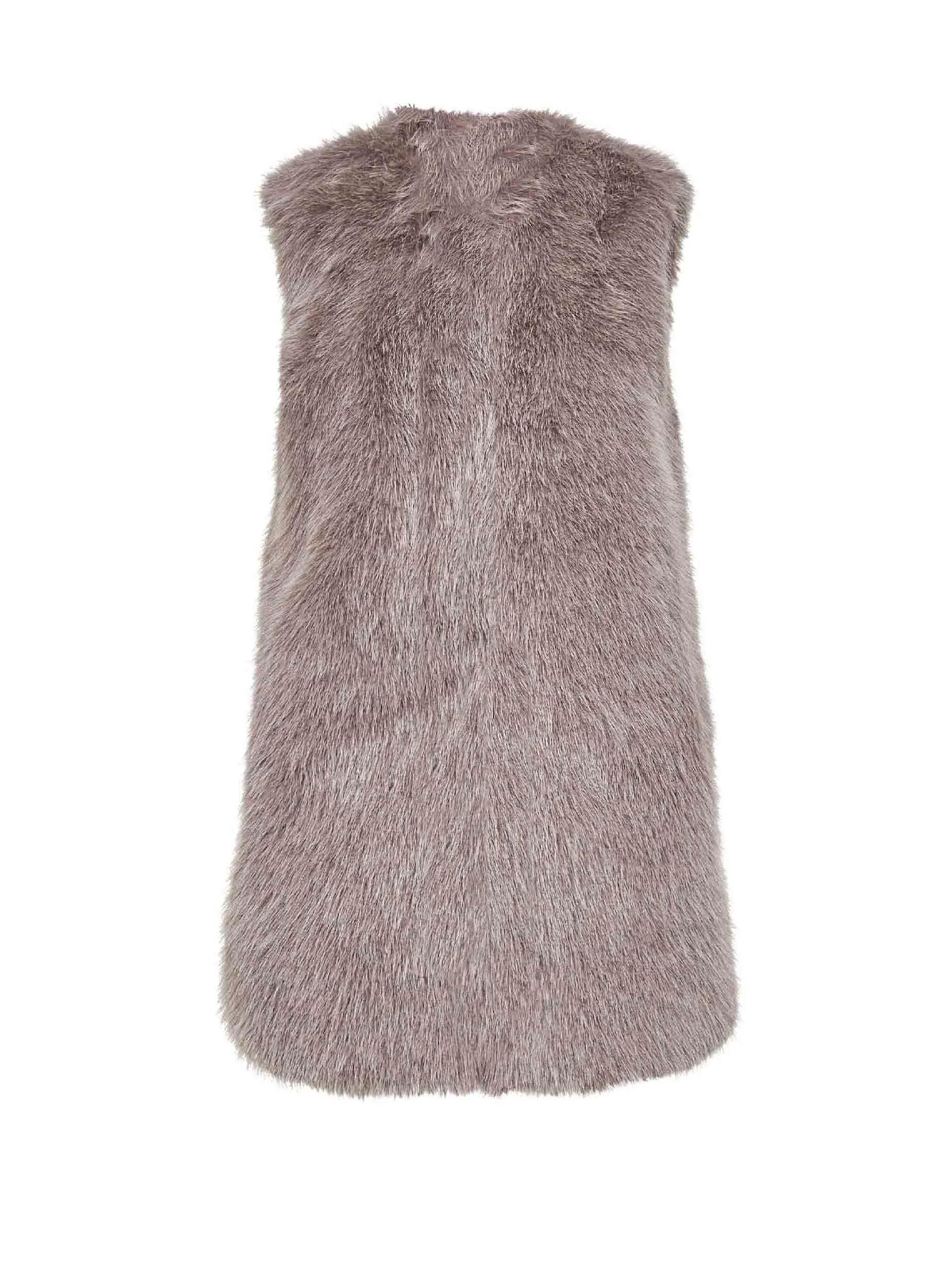 Light Lilac Faux Fur Vest sold by Lord & Taylor product image thumbnail 2