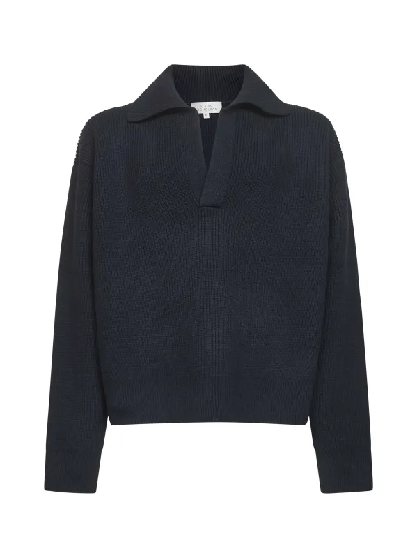 Blue Merino Wool Nash Sweater sold by Lord & Taylor