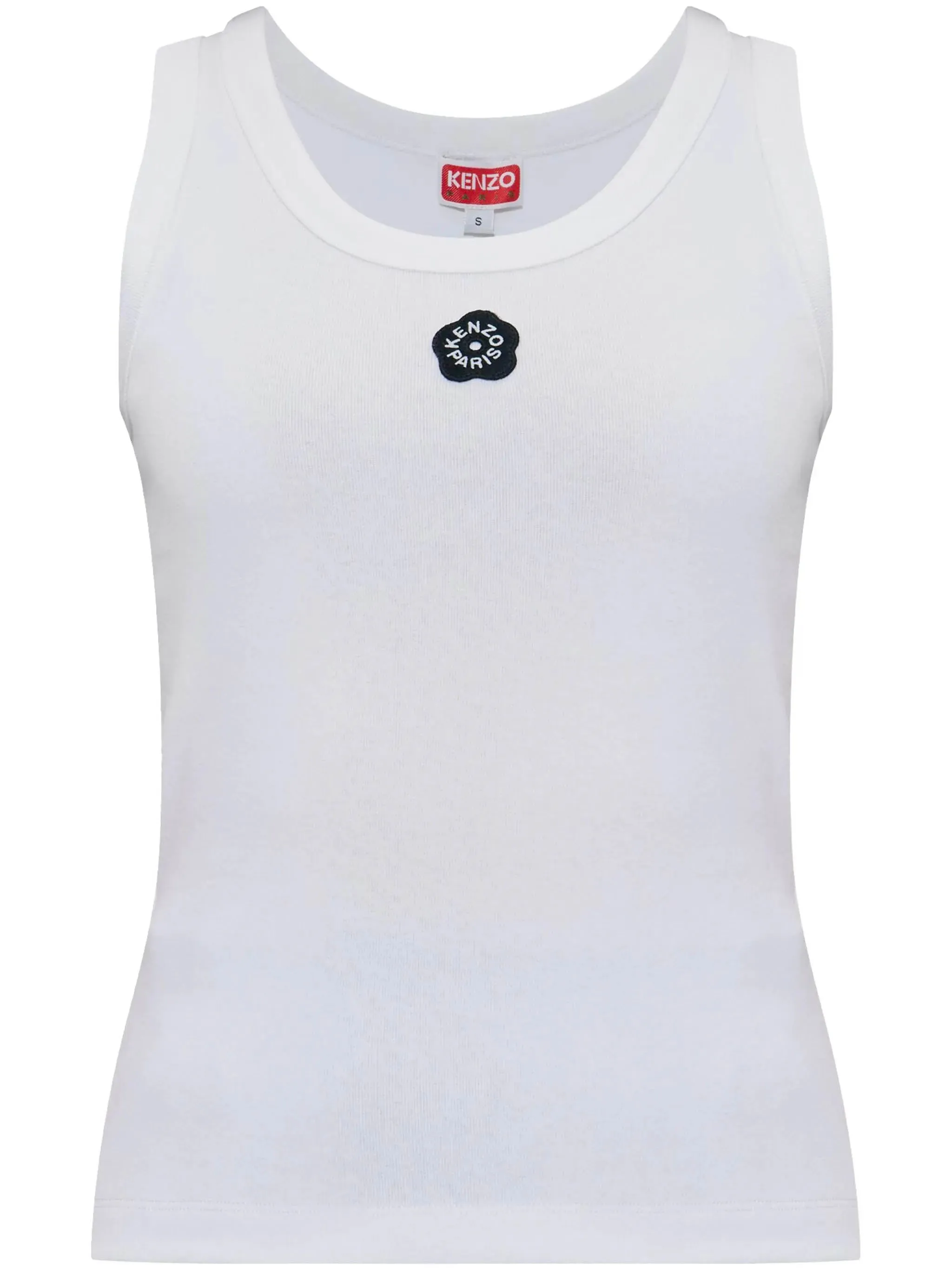 'BOKE FLOWER 2.0' RIB TANK TOP sold by Lord & Taylor