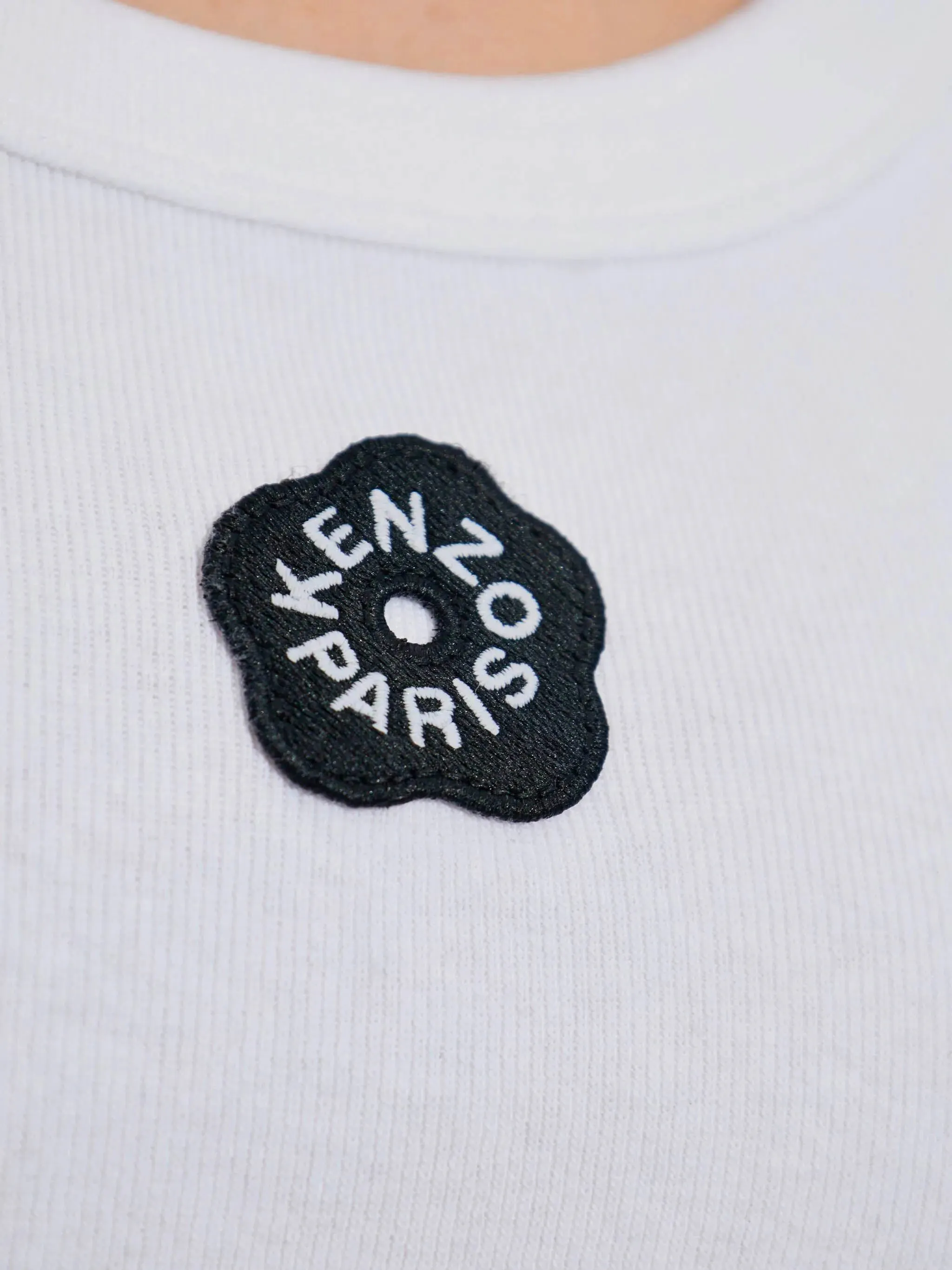 'BOKE FLOWER 2.0' RIB TANK TOP sold by Lord & Taylor product image thumbnail 5