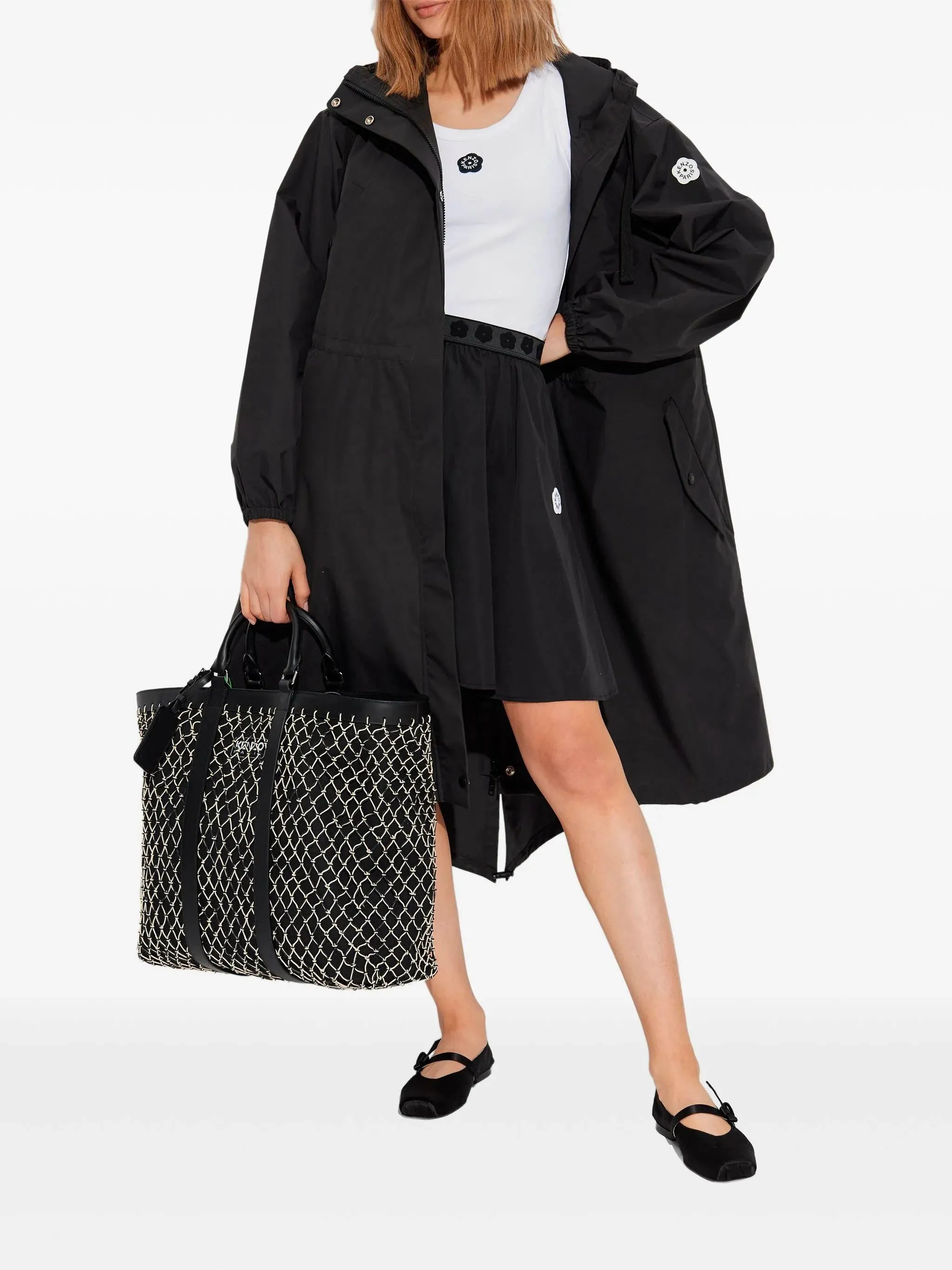 'BOKE FLOWER 2.0' RIB TANK TOP sold by Lord & Taylor product image thumbnail 2