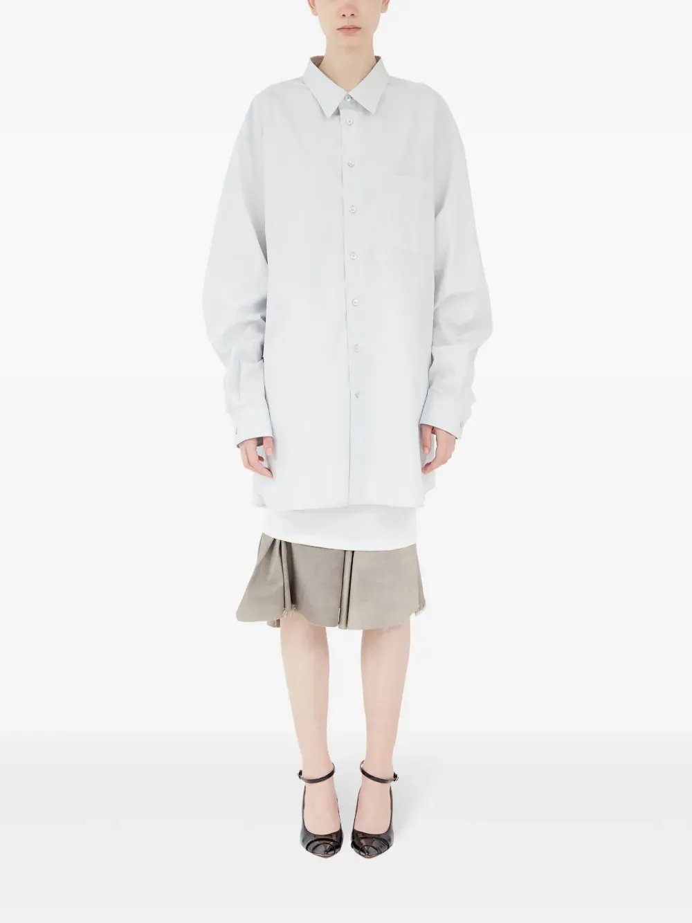 OVERSIZED SHIRT sold by Lord & Taylor product image thumbnail 2