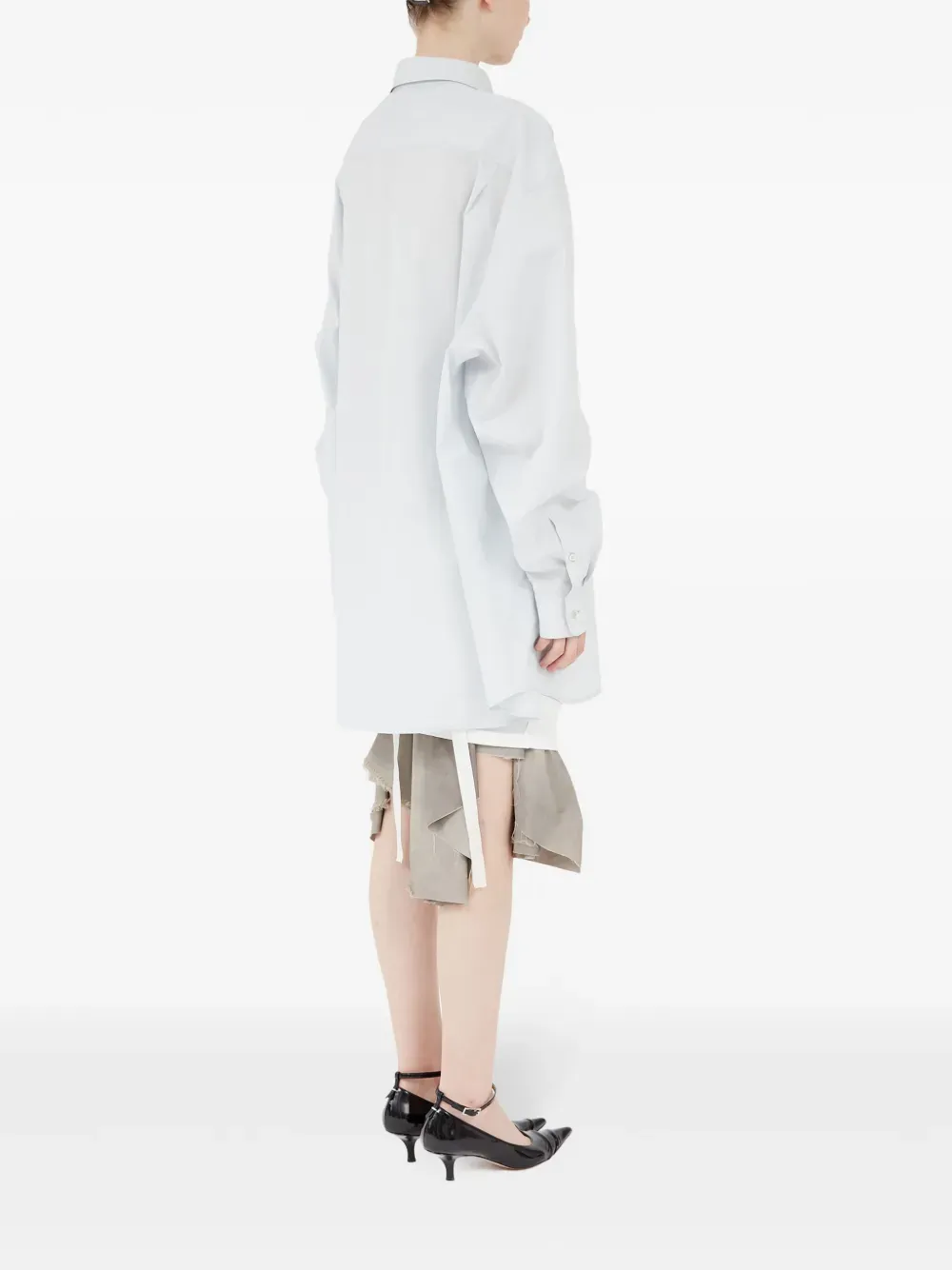 OVERSIZED SHIRT sold by Lord & Taylor product image thumbnail 4