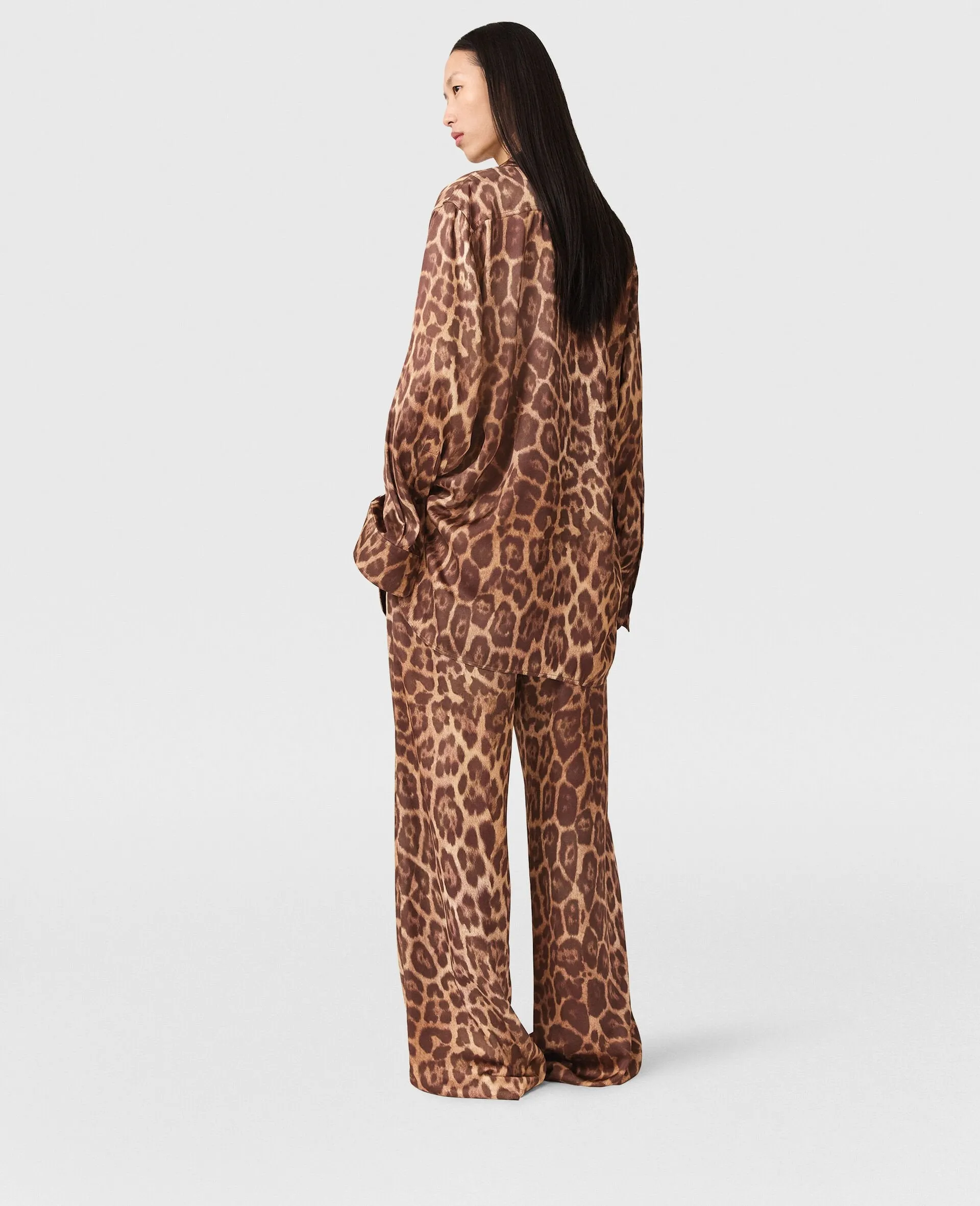 LEOPARD OVERSIZED SHIRT sold by Lord & Taylor product image thumbnail 3