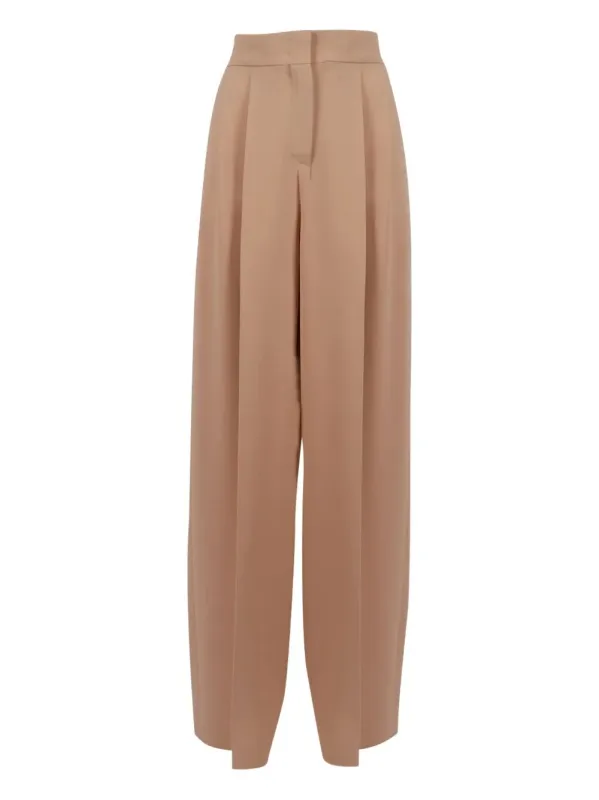 CADY STRETCH WIDE LEG TROUSERS sold by Lord & Taylor